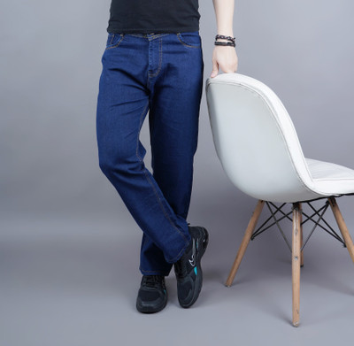Moda Rapido Loose Fit Men Dark Blue Jeans