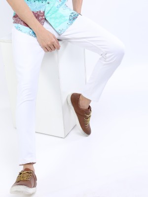 HIGHLANDER Skinny Men White Jeans