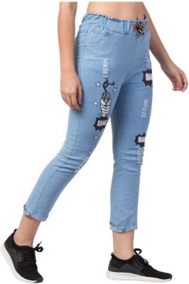 Miraksh Jogger Fit Women Light Blue Jeans