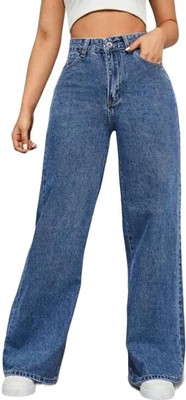 SS Fashion Hub Straight Fit Women Light Blue Jeans