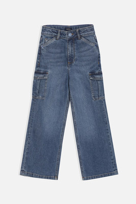 Allen Solly Regular Girls Blue Jeans