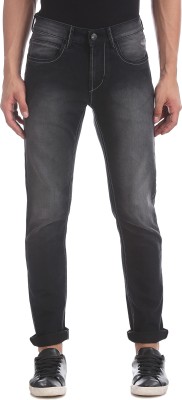 FLYING MACHINE Tapered Fit Men Black Jeans