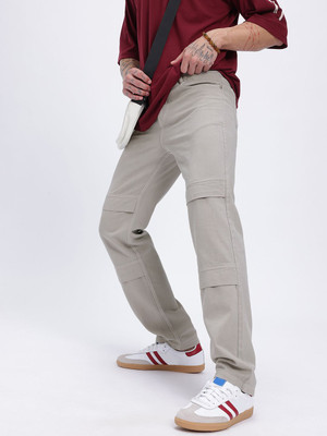 Glitchez Regular Men Grey Jeans