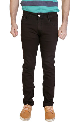 AWACK Regular Men Brown Jeans