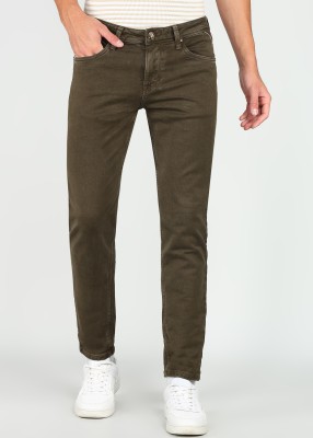 INTEGRITI Slim Men Dark Green Jeans