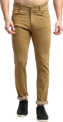 PLOUNGE Regular Men Brown Jeans