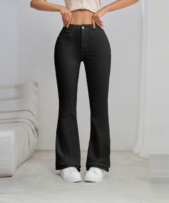 METRONAUT Boot-Leg Women Black Jeans