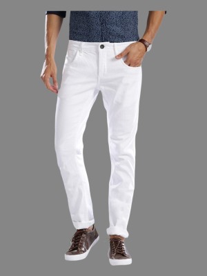 Halogen Slim Men White Jeans