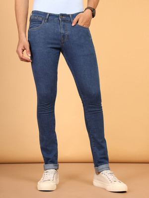 Wrangler Skinny Men Blue Jeans