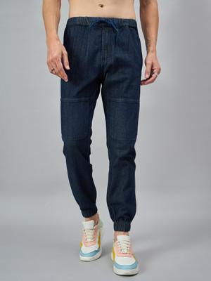 STUDIO NEXX Jogger Fit Men Dark Blue Jeans