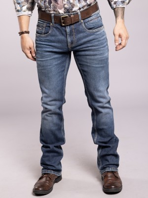 ROOKIES Boot-Leg Men Dark Blue Jeans