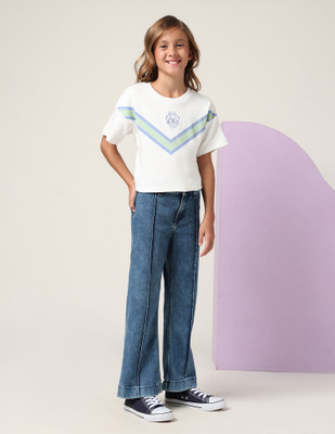 U.S. POLO ASSN. Regular Girls Blue Jeans