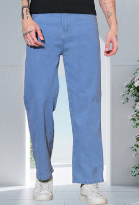 Fader Loose Fit Men Light Blue Jeans