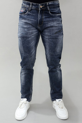 INOUT Regular Men Dark Blue Jeans