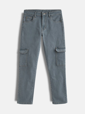 Urbano Juniors Regular Boys Grey Jeans