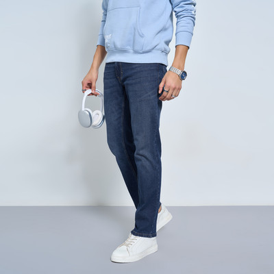 SF Jeans by Pantaloons Straight Fit Men Blue Jeans