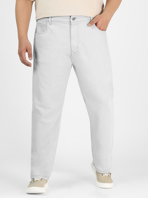 Urbano Plus Regular Men Grey Jeans