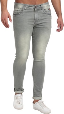 LOUIS STITCH Slim Men Grey Jeans