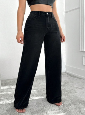 FMW Boot-Leg Women Black Jeans