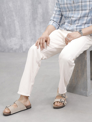 WROGN Regular Men White Jeans