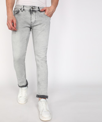 Spykar Regular Men Grey Jeans