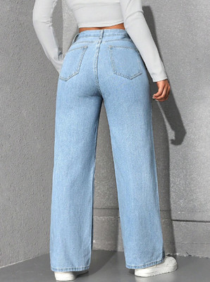 Ann Springs Flared Women Light Blue Jeans