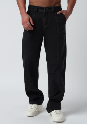 DENIM LOOK Relaxed Fit Men Dark Grey Jeans