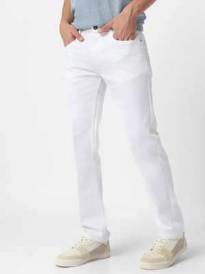 INDIVANE Regular Men White Jeans