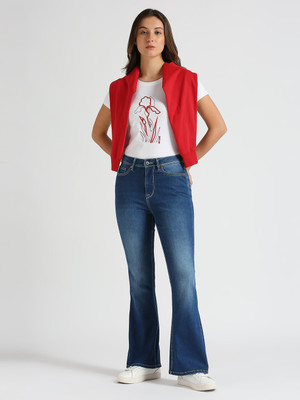 Pepe Jeans Flared Women Blue Jeans