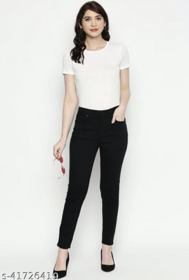 Fandom Collection Regular Women Black Jeans