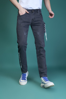tracknjeans Slim Men Black Jeans