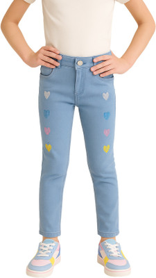 Arshia Fashions Skinny Girls Light Blue Jeans