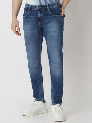 Spykar Slim Men Blue Jeans