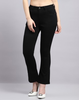 MONTE CARLO Regular Women Black Jeans