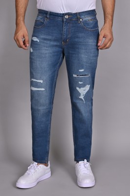 white apple jns Slim Men Blue Jeans