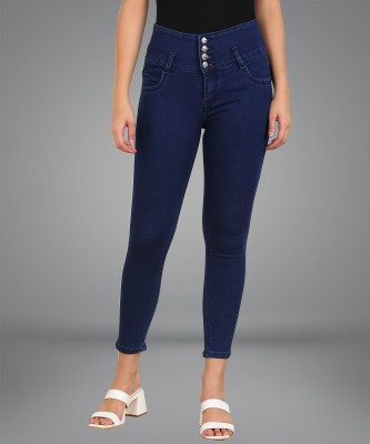 F2M Slim Women Dark Blue Jeans