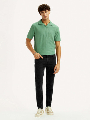 LEVI'S Tapered Fit Men Black Jeans