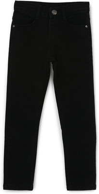 Urbano Juniors Slim Boys Black Jeans
