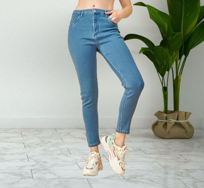 TajHub Slim Women Blue Jeans