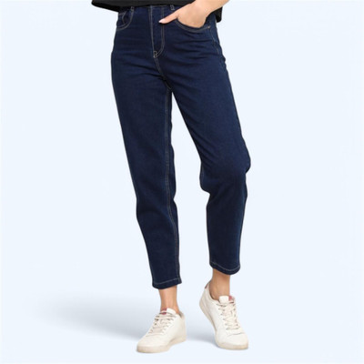 Angelo Relaxed Fit Women Dark Blue Jeans
