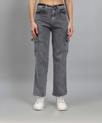 VelvetVinelooks Regular Women Grey Jeans