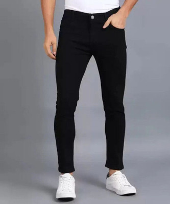 SE GENZ TRENDS Boyfriend Men Black Jeans