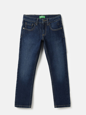 United Colors of Benetton Slim Boys Blue Jeans