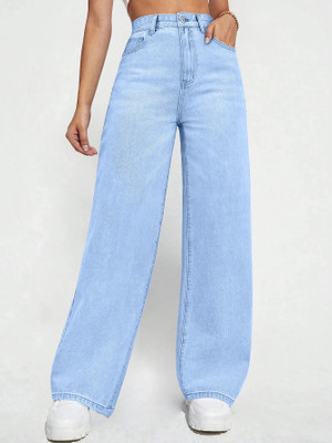 London Hills Relaxed Fit Women Light Blue Jeans