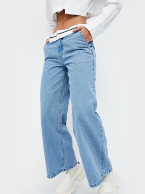 Ginger by Lifestyle Regular Women Light Blue Jeans