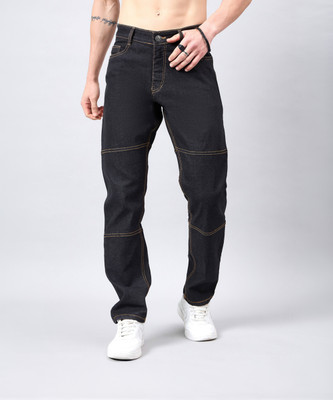 STUDIO NEXX Loose Fit Men Dark Grey Jeans