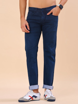 V-MART Slim Men Dark Blue Jeans