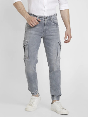 Spykar Regular Men Grey Jeans