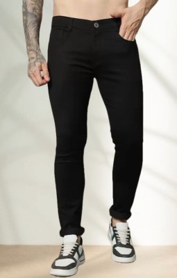 JEANBERRY Tapered Fit Men Black Jeans