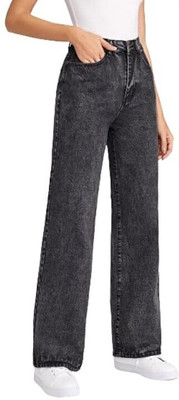 Star4well Straight Fit Women Grey Jeans